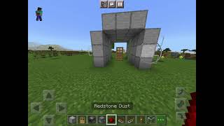 Minecraft Useless Door (Bedrock edition) Tutorial