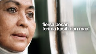 FIERSA BESARI - Terima Kasih dan Maaf (official lyric video) chords