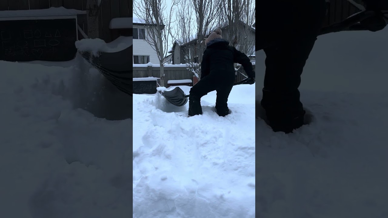 Pinakamakapal na snow sa araw na ito