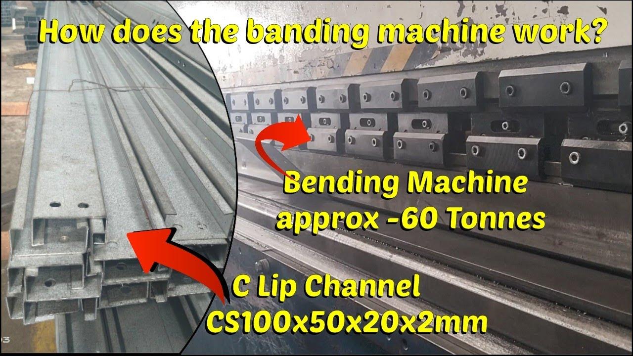 How does the banding machine work I Solar structure kaise bend Kiya