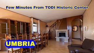 SPACIOUS Terraced House In Good Condition In Todi UMBRIA Perugia Province 85k