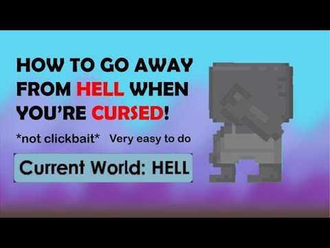HOW TO GET UNCURSED / GET OUT OF HELL - Growtopia