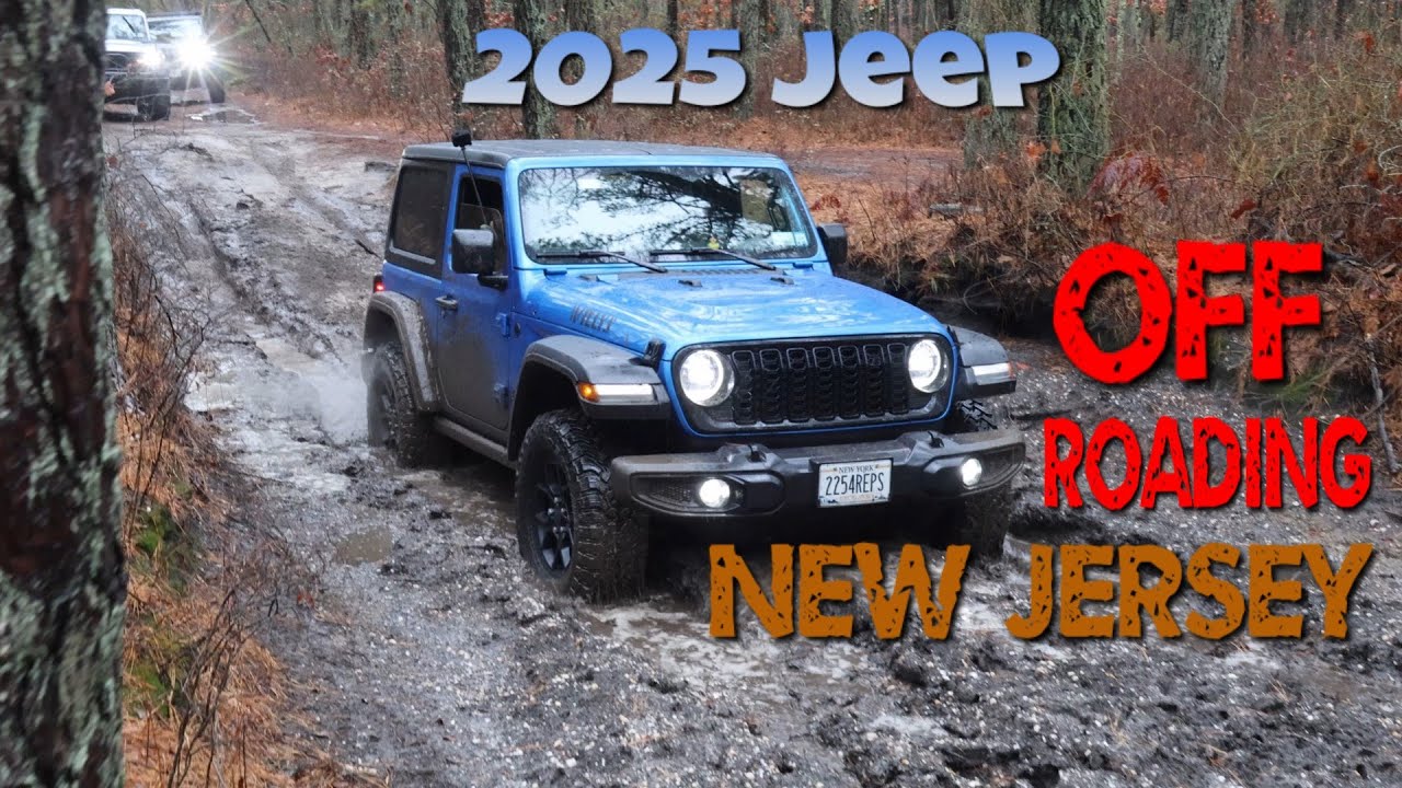 Первый выезд на бездорожье на моём Jeep Wrangler Willys 2025 года (2 двери, 6 МКПП) в государстве...
