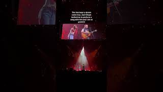 I would’ve never imagined this 🥹 #zachbryan #countrymusic #fyp #viral #concert