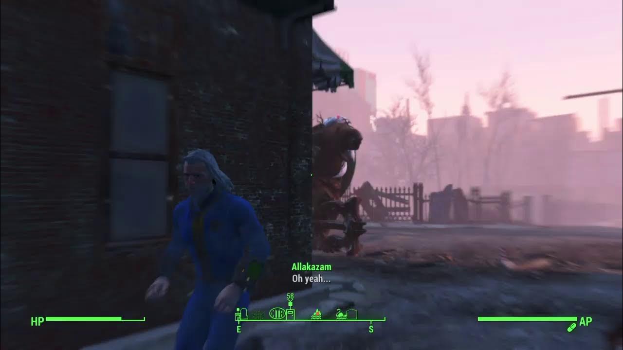 (Mods)Fallout 4 Ps4 setting up (sandevistan/Quick silver build)(Mods) YouTube