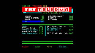 Trt Telegün Teletext Turkey