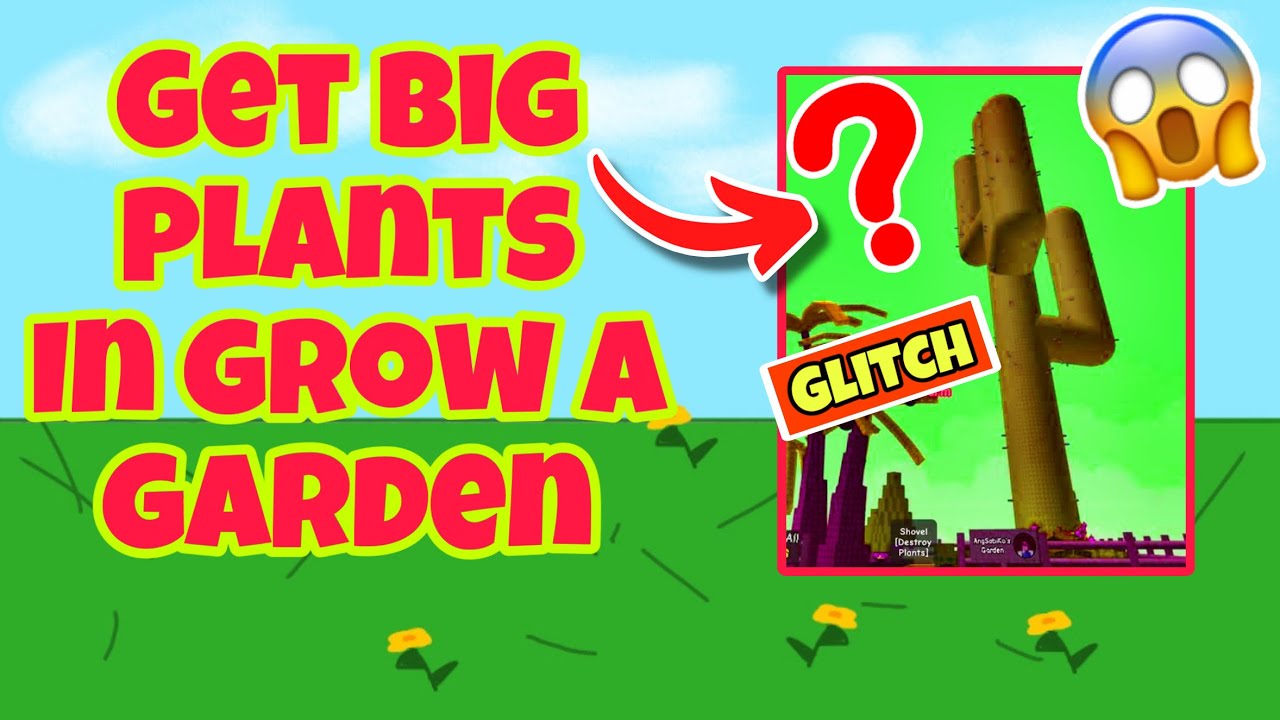 How to Get BIG Plants in Grow a Garden Roblox! (Fast and Easy Guide ...