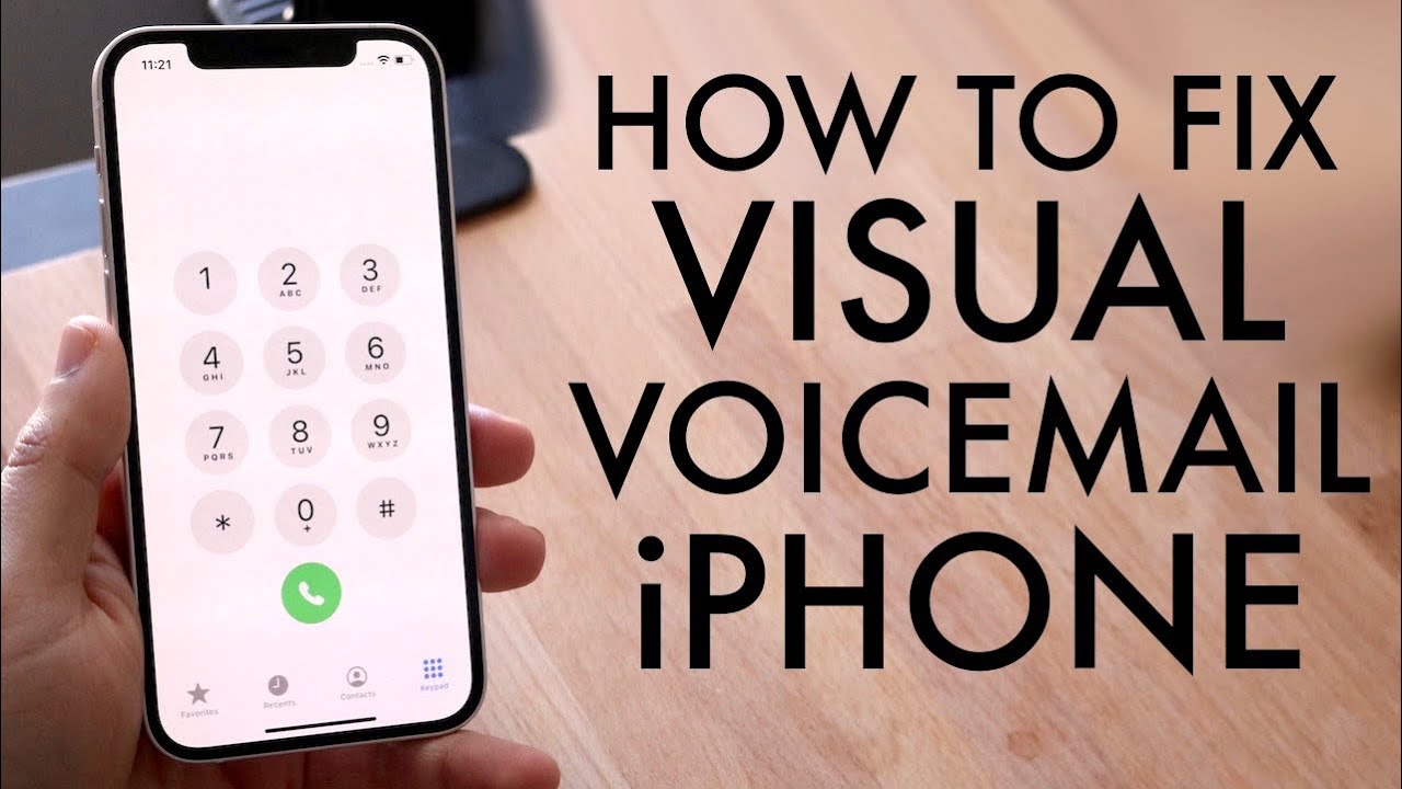 How To Fix Visual Voicemail On Any Iphone! (2021)