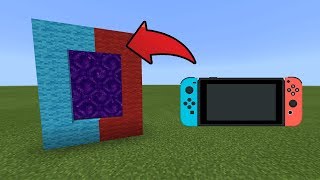 Minecraft : How To Make a Portal to the Nintendo Switch Dimension