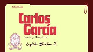 García Osorio_Carlos Iván_Poetry Reaction.