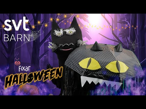Halloweenfin katt🐱 till 🎃 #halloween #sommarskuggan #godis #pyssel #diy