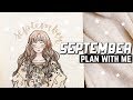 PLAN WITH ME // SEPTEMBER 2018