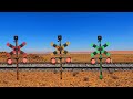 【踏切アニメ】ふみきりカンカンの物語 264 ♪Railroad crossing daily life 264 ♫