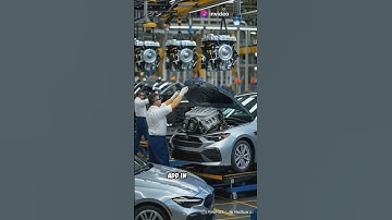 Car Factory #roboticsystems  #car factory #technology #assembly line
