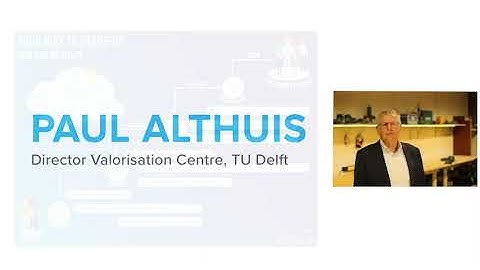 Paul Althuis on Entrepreneurship in Delft | Makerspace Delft Virtual Grand Opening