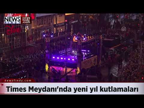 Video: Yılbaşını Times Meydanı'nda Kutlamak