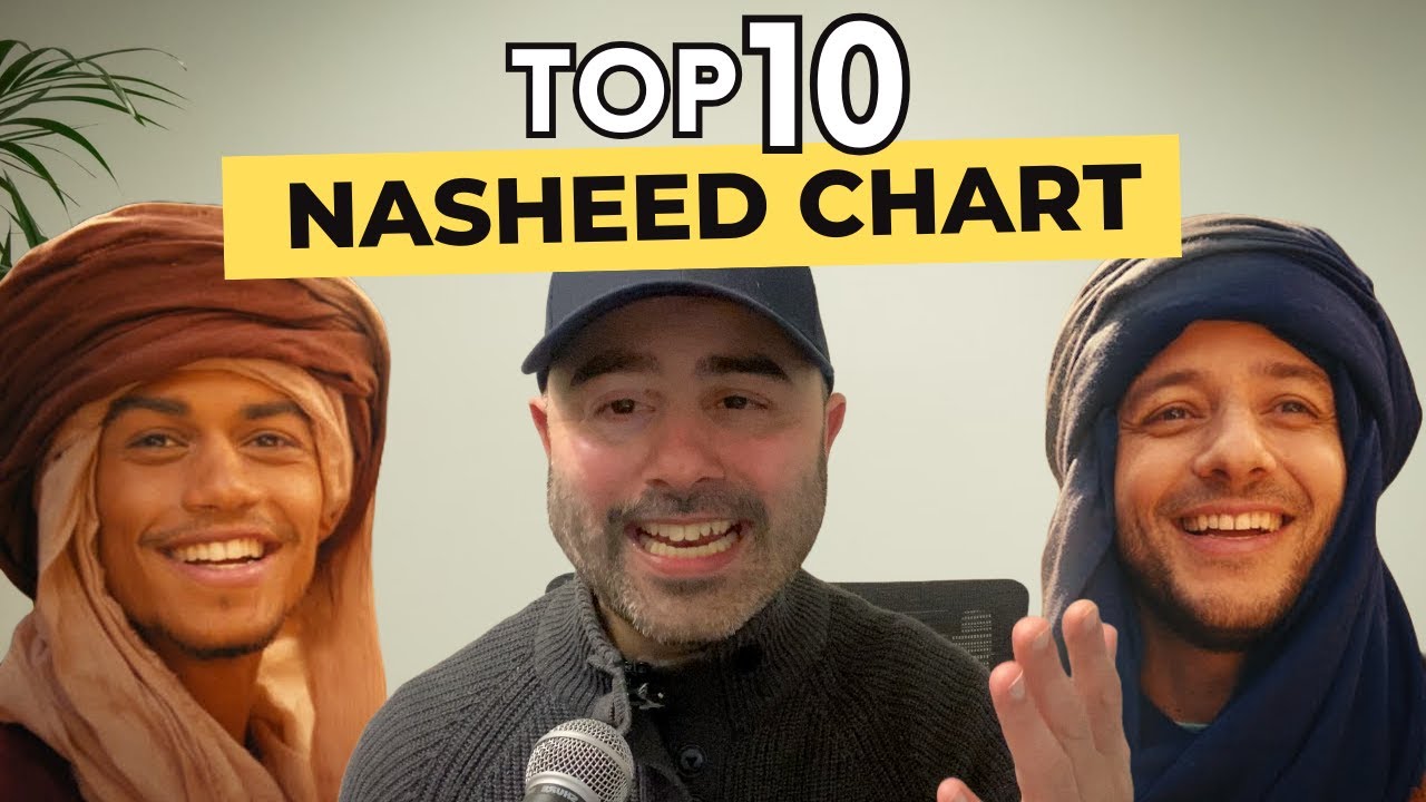 Top 10 Nasheed Chart ft Maher Zain & Harris J (Vocals only) April 2025 ...
