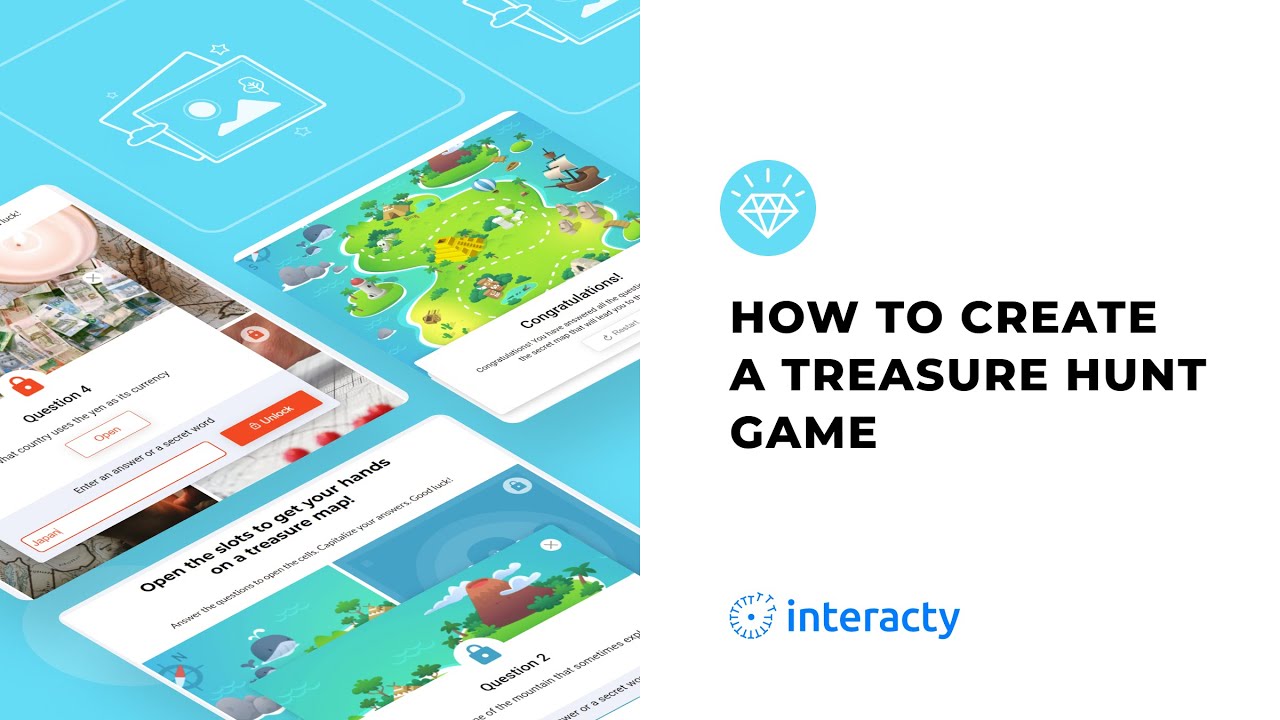 How to create a Treasure Hunt Game on Interacty YouTube