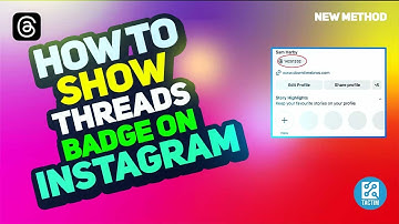 How to Show Threads Badge on Instagram | Step-by-Step Tutorial 2025