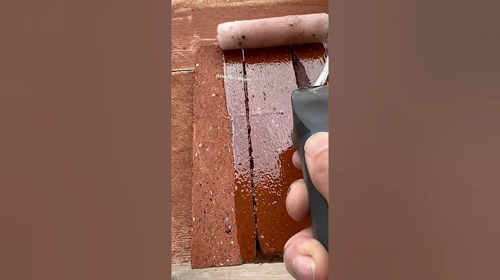 Placing Brick slips #mason #asmr #bricklayers