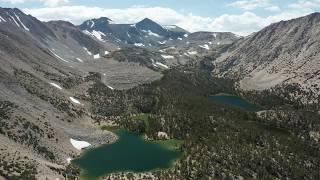 Ambient 4K Drone Footage in the Eastern Sierra Nevada Mountains