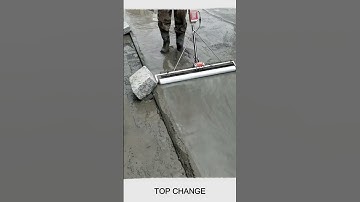 Concrete floor levelling and vibrating machine #Electric #concrete #construction #goodtools #smart