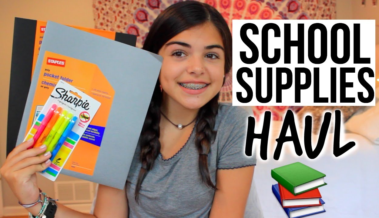 School Supplies Haul 2016!