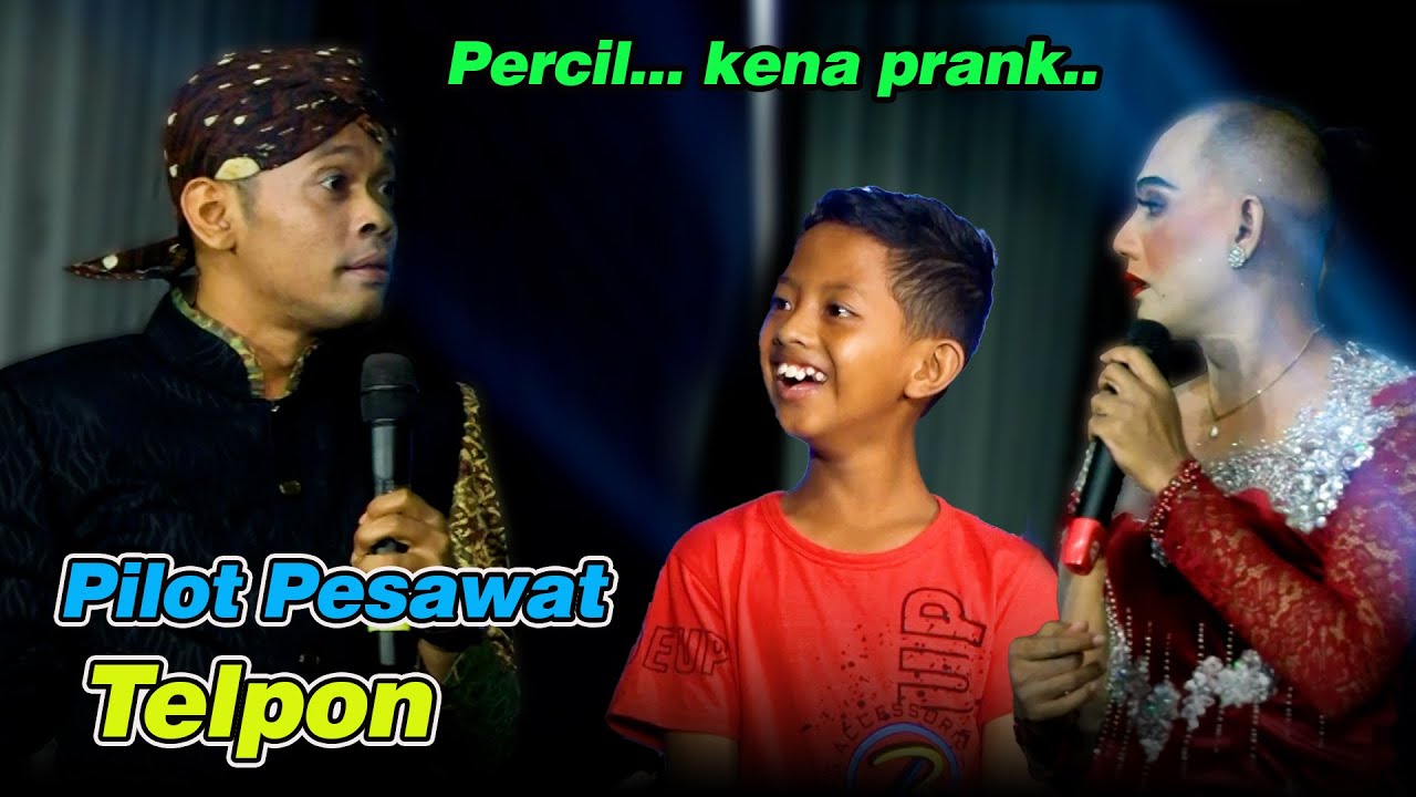 Cak Percil Pilot Pesawat Telpon || Terbaru  Pentas Di Kediaman Om Colis Mc