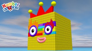 Looking for Numberblocks Cube BIGGEST 15x15x15 is Numberblocks 3375 GIANT Number Patterns