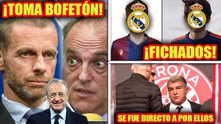 FRACASA la 'pinza' Cefe/Tebas para HUNDIR a Floren y al R.Madrid | Florentino CERRÓ a 2 cracks MÁS