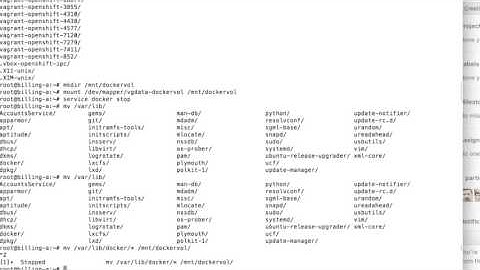 lvm thin pool for docker
