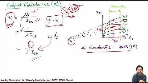 Lecture 13: SSM Limitation - MOSFET| Analog Electronics|Analog CircuitsI Dr. Mitradip Bhattacharjee