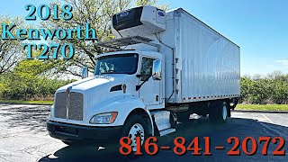 2018 Kenworth T270 Reefer Truck for Sale! MHC Kenworth- Kansas City