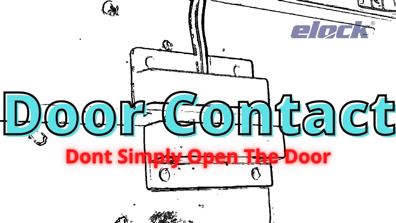 Elock Door Contact | Alarm Accessories | Security