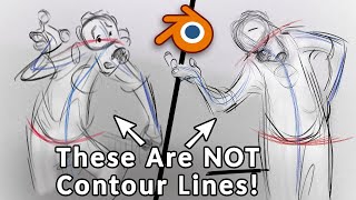 Gesture Drawing And 2D Animation Practice At The Same Time Using Blender