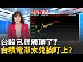 台股震盪回調