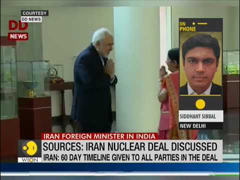 Iran, India foreign ministers hold talks in New Delhi after US sanctions