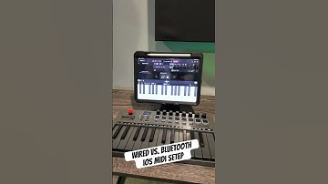 Wired vs. Bluetooth iOS MIDI Setup