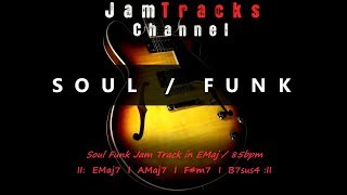 Video thumbnail of "Soul Funk Guitar Backing Track"