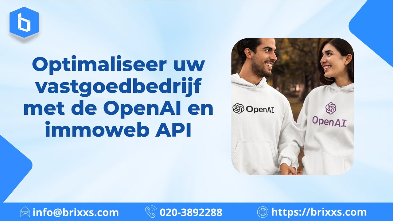 Optimaliseer uw vastgoedbedrijf met de OpenAI en immoweb API - YouTube