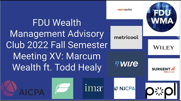 WMA Club Meeting FS22 - Meeting XV: Marcum Wealth ...