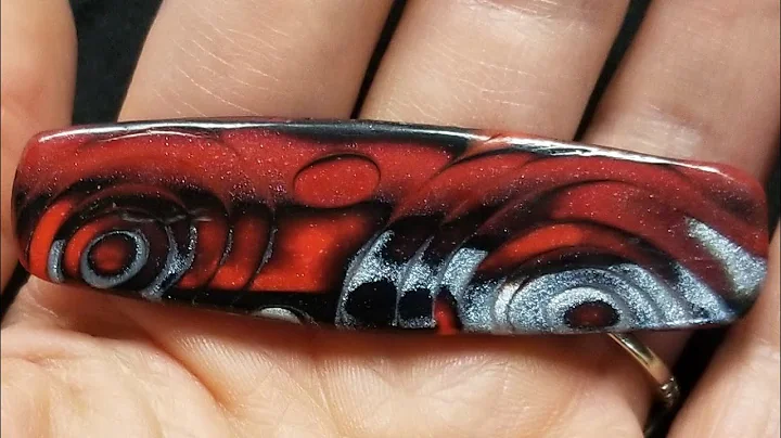 polymer clay pendant 20