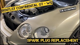 Bentley Continental GT W12 Spark Plug replacement