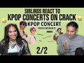 Siblings react to KIWI's " KPOP IDOLS ON CRACK AT THEIR CONCERT " PART 3 | REACTION 2/2