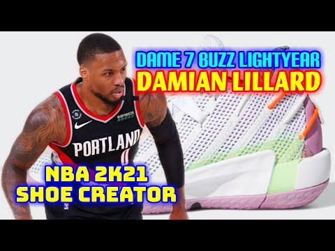 damian lillard shoes buzz lightyear