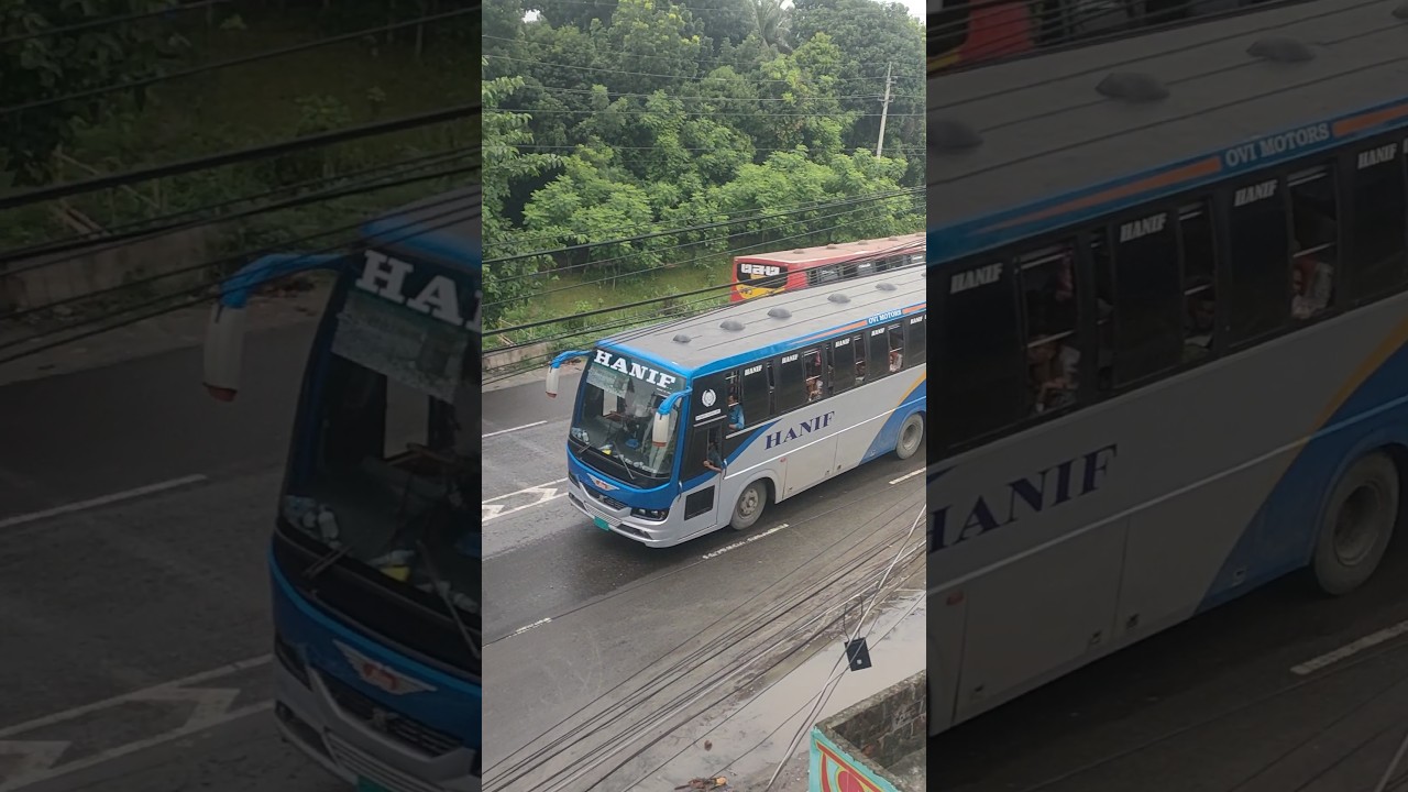 Hanif Enterprise Bus 🥹🇧🇩 