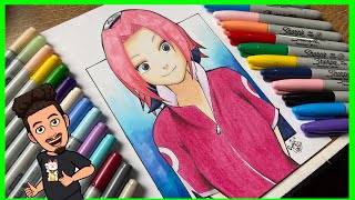 DESENHANDO A SAKURA | feat. Edi desenhos