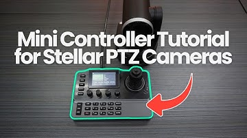 Stellar PTZ Camera Setup with Mini Controller | Full Demo