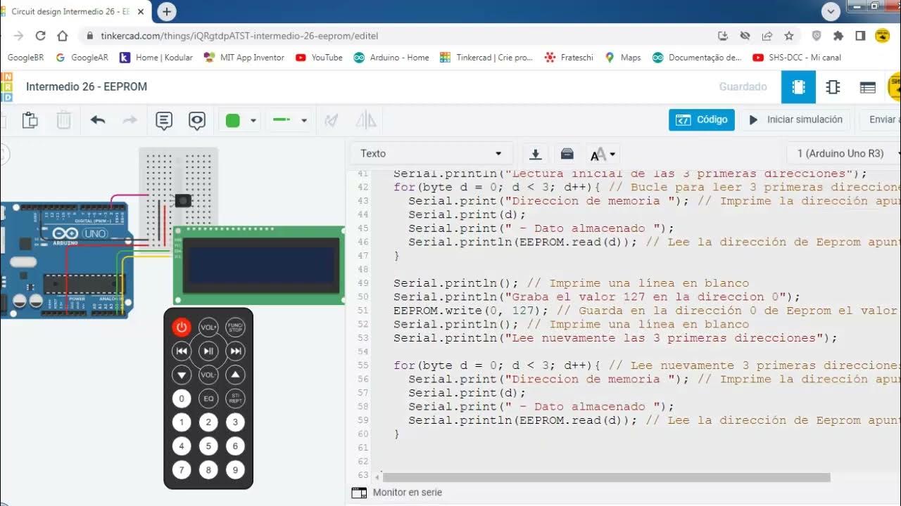Video 30 Curso de Robótica Nivel Intermedio - Memoria EEPROM - YouTube