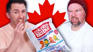 Americans Try Canadian Snacks \& Sweets for the First Time